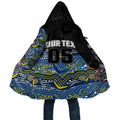 Custom Cowboys Cloak Cattle Dog Mascot With Aboriginal Indigenous