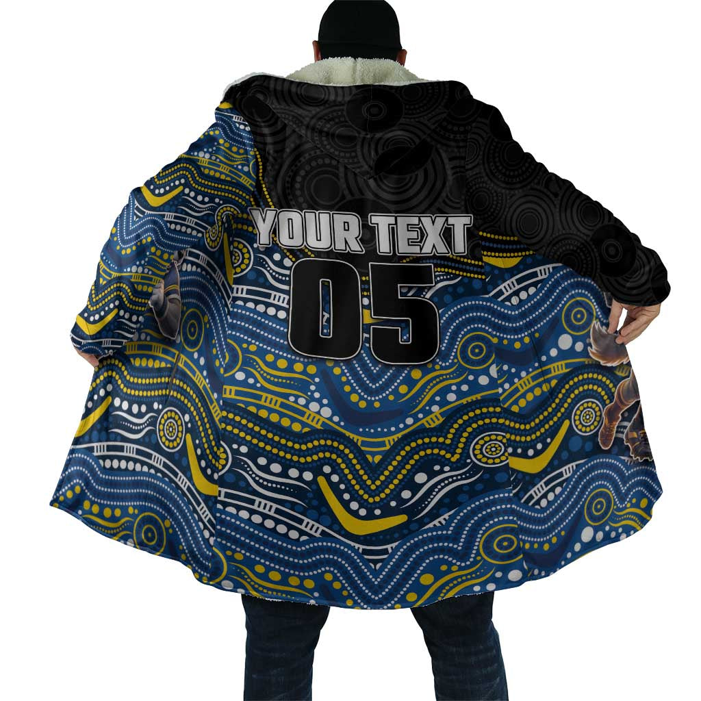 Custom Cowboys Cloak Cattle Dog Mascot With Aboriginal Indigenous