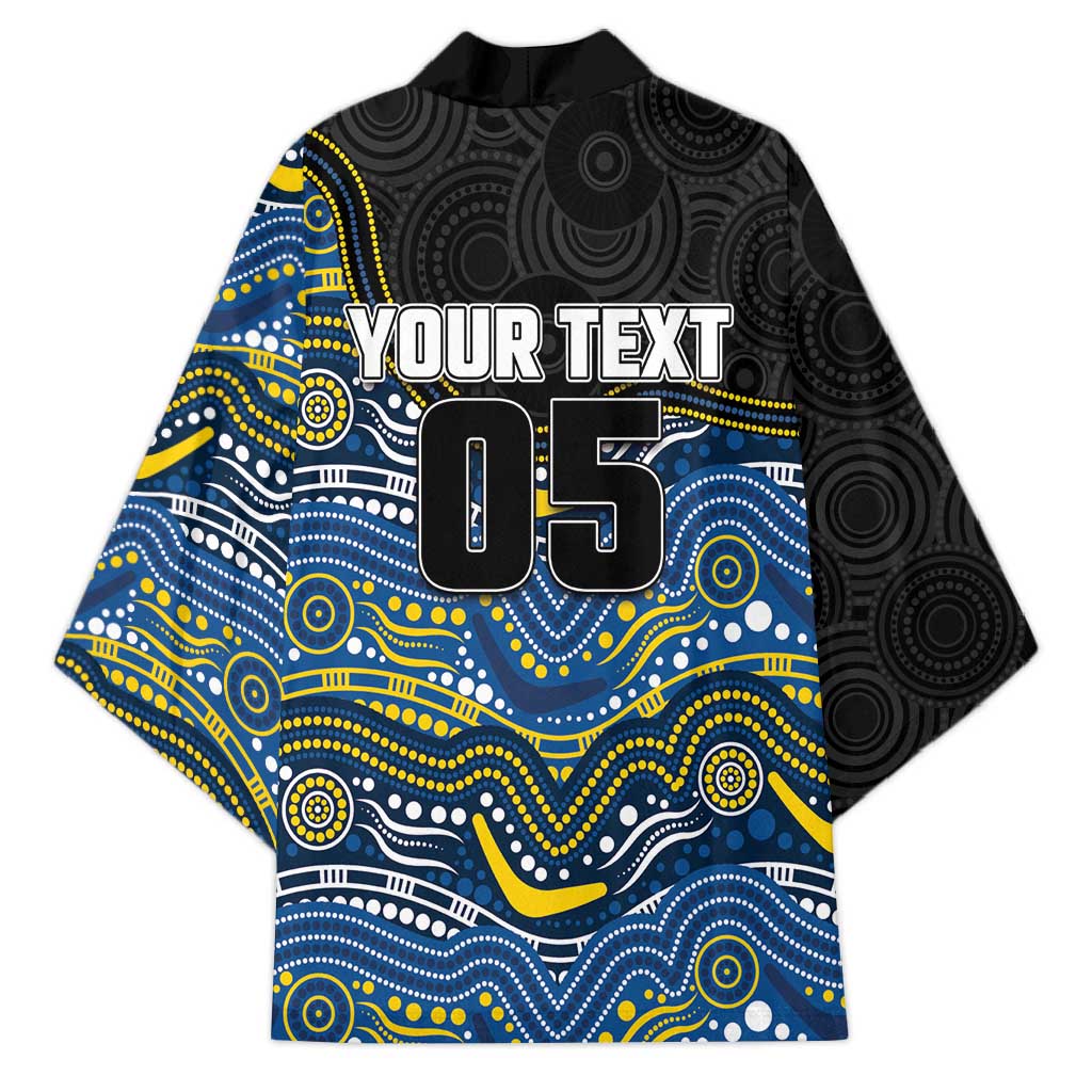 Custom Cowboys Kimono Cattle Dog Mascot With Aboriginal Indigenous
