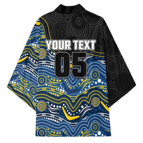 Custom Cowboys Kimono Cattle Dog Mascot With Aboriginal Indigenous