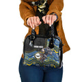 Custom Cowboys Shoulder Handbag Cattle Dog Mascot With Aboriginal Indigenous