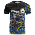 Custom Cowboys T Shirt Cattle Dog Mascot With Aboriginal Indigenous