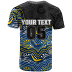 Custom Cowboys T Shirt Cattle Dog Mascot With Aboriginal Indigenous