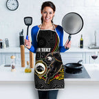 Custom Panthers Apron Warrior Mascot With Aboriginal Indigenous