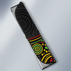 Custom Panthers Auto Sun Shade Warrior Mascot With Aboriginal Indigenous
