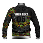 Custom Panthers Baseball Jacket Warrior Mascot With Aboriginal Indigenous