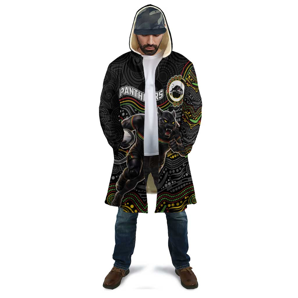 Custom Panthers Cloak Warrior Mascot With Aboriginal Indigenous