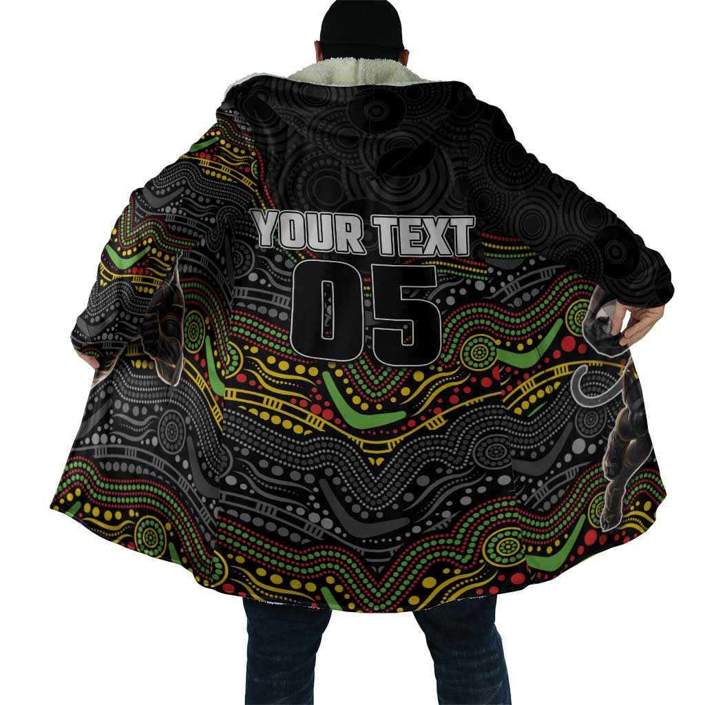 Custom Panthers Cloak Warrior Mascot With Aboriginal Indigenous