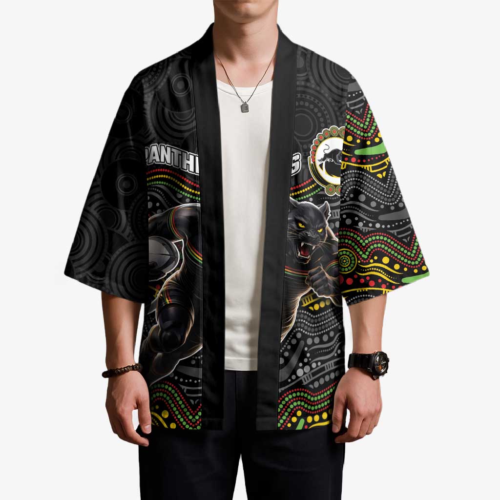 Custom Panthers Kimono Warrior Mascot With Aboriginal Indigenous