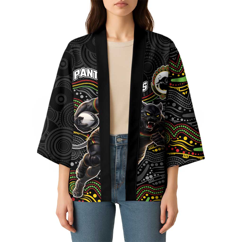 Custom Panthers Kimono Warrior Mascot With Aboriginal Indigenous