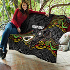 Custom Panthers Quilt Warrior Mascot With Aboriginal Indigenous