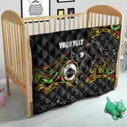 Custom Panthers Quilt Warrior Mascot With Aboriginal Indigenous