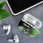 Custom Raiders AirPods Case Viking Mascot With Aboriginal Indigenous