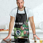 Custom Raiders Apron Viking Mascot With Aboriginal Indigenous