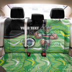 Custom Raiders Back Car Seat Cover Viking Mascot With Aboriginal Indigenous