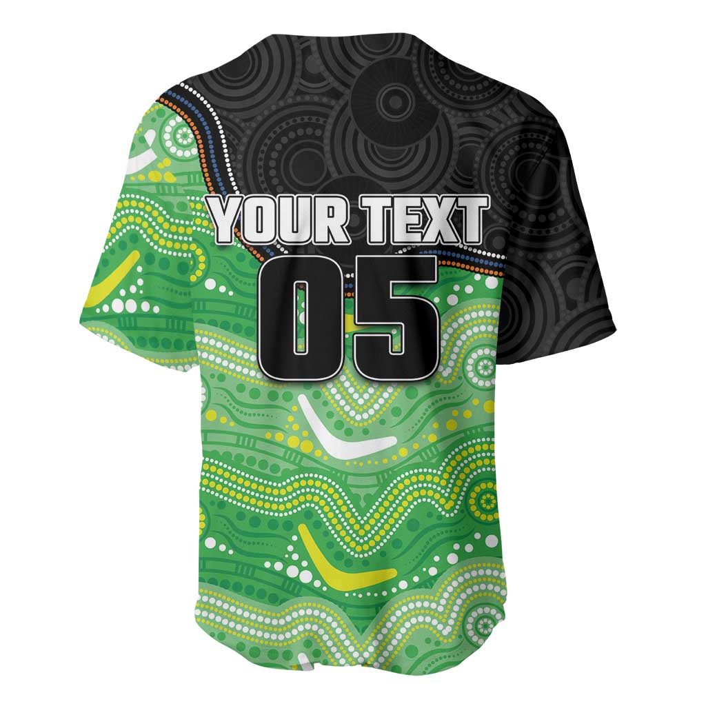 Custom Raiders Baseball Jersey Viking Mascot With Aboriginal Indigenous