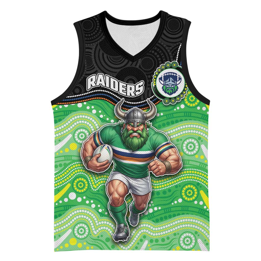 Custom Raiders Basketball Jersey Viking Mascot With Aboriginal Indigenous