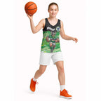 Custom Raiders Basketball Jersey Viking Mascot With Aboriginal Indigenous