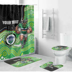 Custom Raiders Bathroom Set Viking Mascot With Aboriginal Indigenous