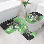 Custom Raiders Bathroom Set Viking Mascot With Aboriginal Indigenous