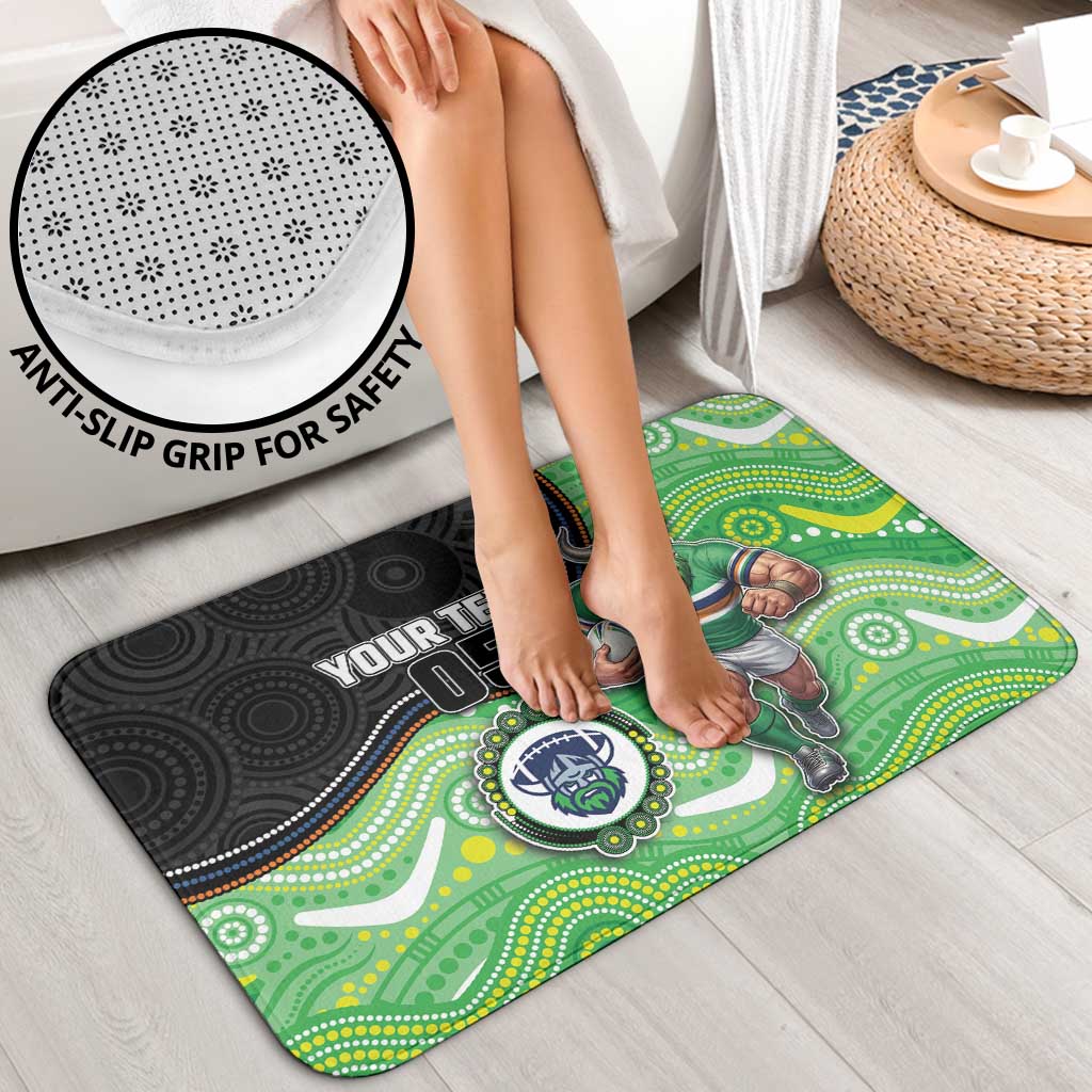 Custom Raiders Bathroom Set Viking Mascot With Aboriginal Indigenous