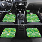 Custom Raiders Car Mats Viking Mascot With Aboriginal Indigenous