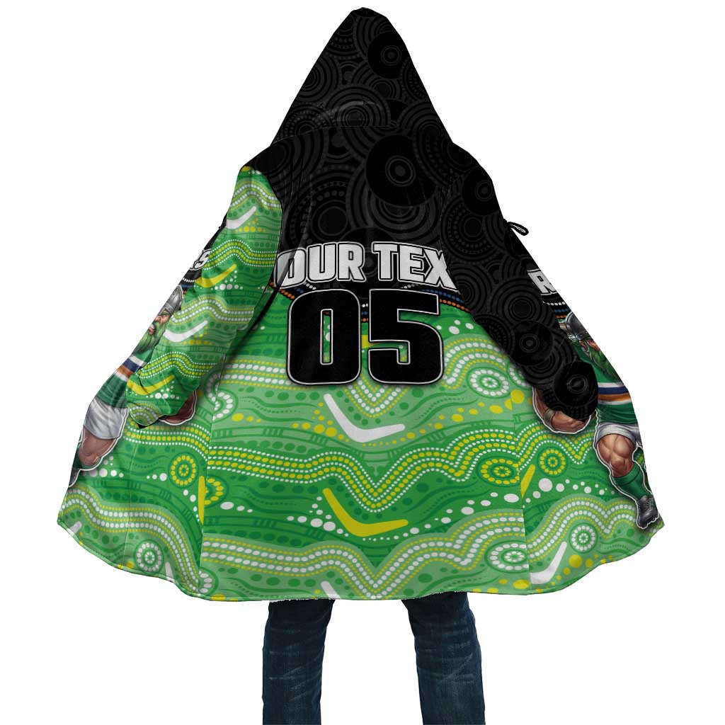 Custom Raiders Cloak Viking Mascot With Aboriginal Indigenous