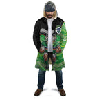 Custom Raiders Cloak Viking Mascot With Aboriginal Indigenous