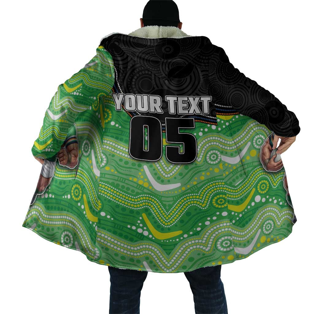 Custom Raiders Cloak Viking Mascot With Aboriginal Indigenous