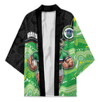 Custom Raiders Kimono Viking Mascot With Aboriginal Indigenous