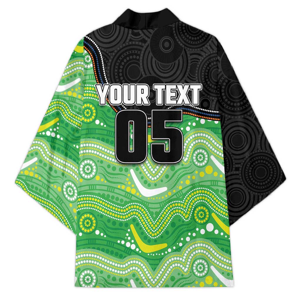 Custom Raiders Kimono Viking Mascot With Aboriginal Indigenous