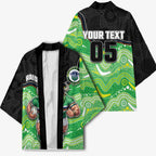 Custom Raiders Kimono Viking Mascot With Aboriginal Indigenous