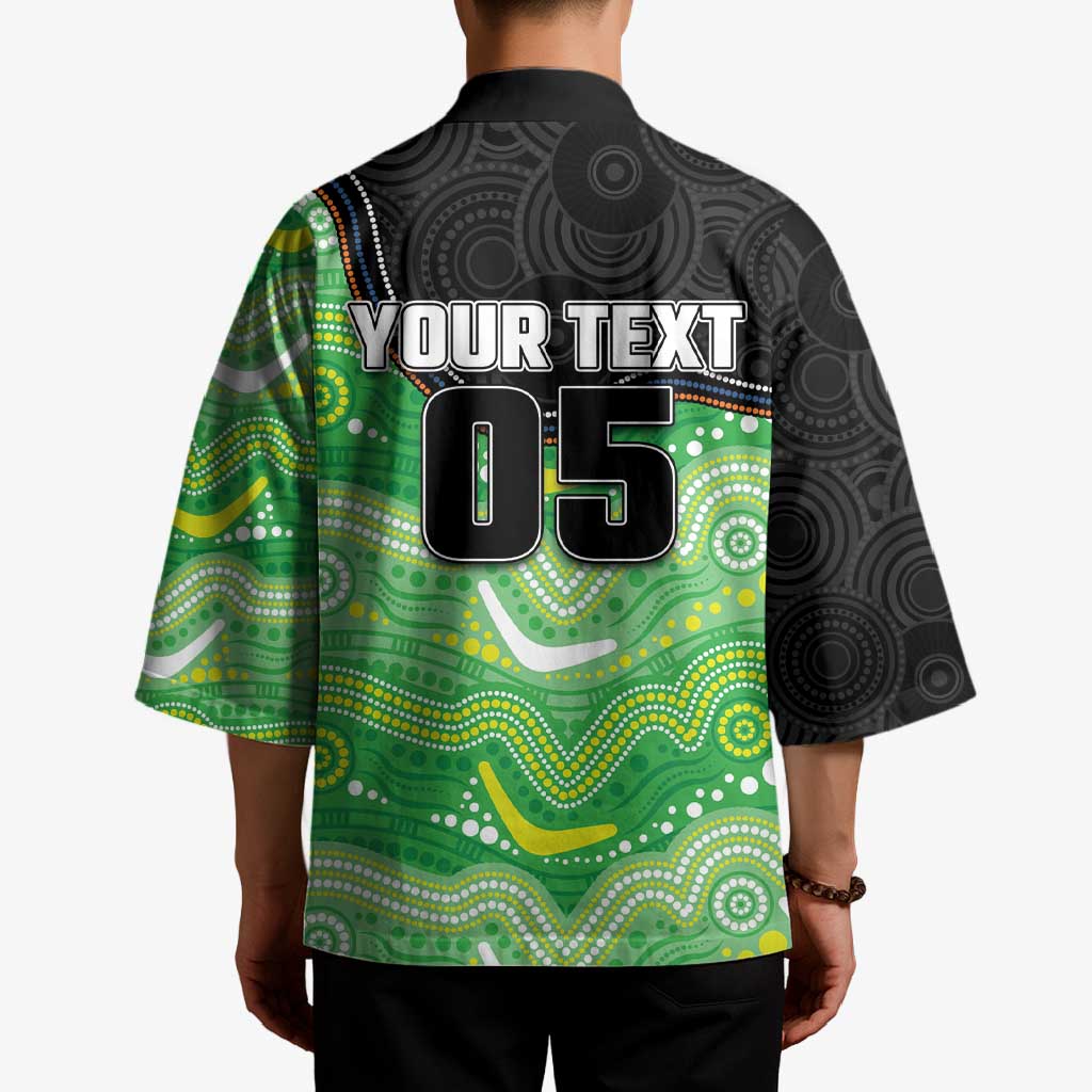 Custom Raiders Kimono Viking Mascot With Aboriginal Indigenous