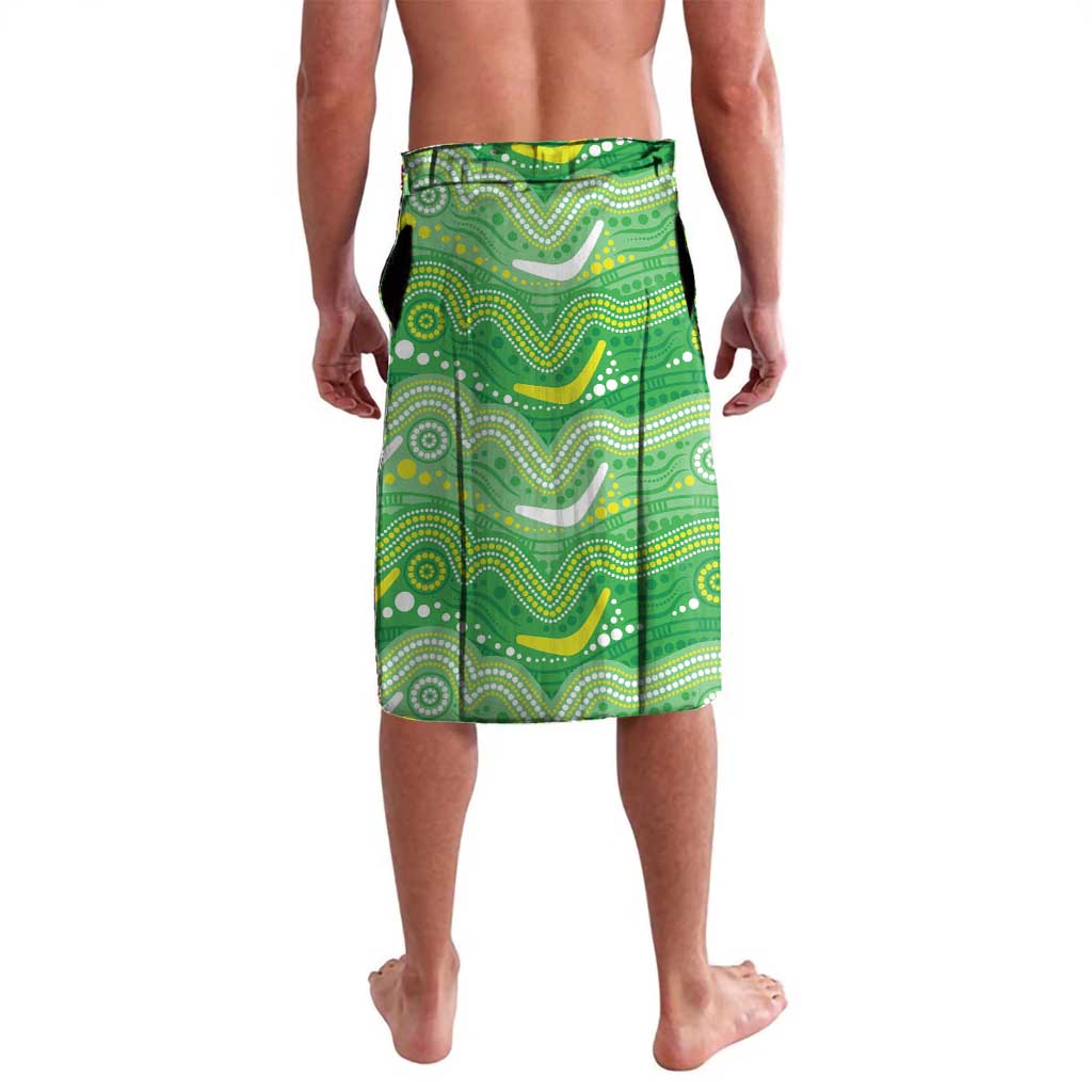 Custom Raiders Lavalava Viking Mascot With Aboriginal Indigenous