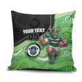Custom Raiders Pillow Cover Viking Mascot With Aboriginal Indigenous