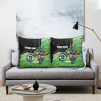 Custom Raiders Pillow Cover Viking Mascot With Aboriginal Indigenous