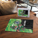 Custom Raiders Puzzle Viking Mascot With Aboriginal Indigenous