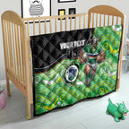 Custom Raiders Quilt Viking Mascot With Aboriginal Indigenous