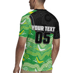 Custom Raiders Rugby Jersey Viking Mascot With Aboriginal Indigenous