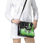 Custom Raiders Shoulder Handbag Viking Mascot With Aboriginal Indigenous