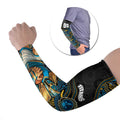 Custom Titans Arm Sleeves Knight Mascot With Aboriginal Indigenous