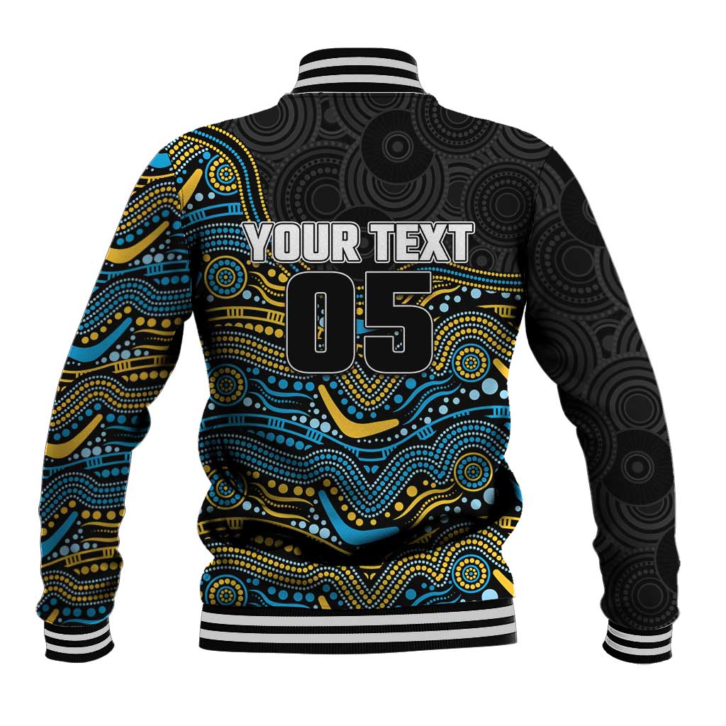 Custom Titans Baseball Jacket Knight Mascot With Aboriginal Indigenous