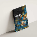 Custom Titans Canvas Wall Art Knight Mascot With Aboriginal Indigenous