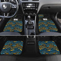 Custom Titans Car Mats Knight Mascot With Aboriginal Indigenous