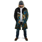 Custom Titans Cloak Knight Mascot With Aboriginal Indigenous
