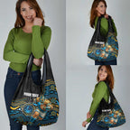 Custom Titans Grocery Bag Knight Mascot With Aboriginal Indigenous