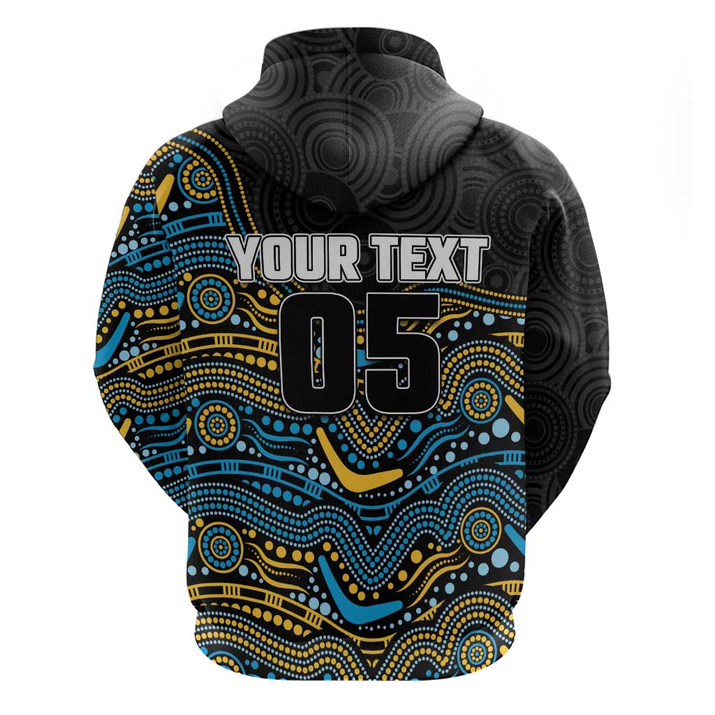 Custom Titans Hoodie Knight Mascot With Aboriginal Indigenous