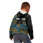 Custom Titans Kid Hoodie Knight Mascot With Aboriginal Indigenous