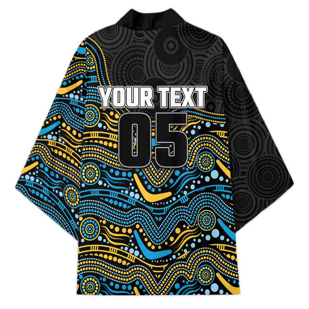 Custom Titans Kimono Knight Mascot With Aboriginal Indigenous