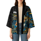 Custom Titans Kimono Knight Mascot With Aboriginal Indigenous